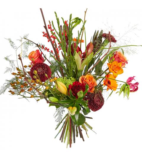 Valentijnsboeket stijlvol